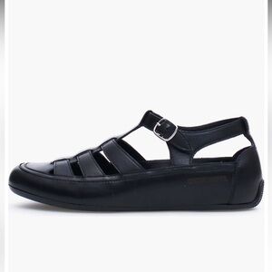 NWT Candice Cooper Rock T-Bar Fisherman Sandal